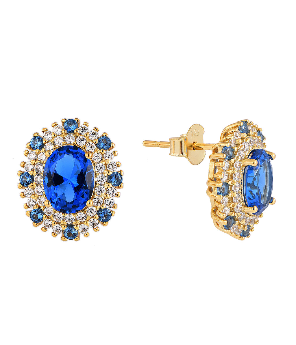Royal Sapphire Earrings