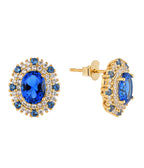 Royal Sapphire Earrings