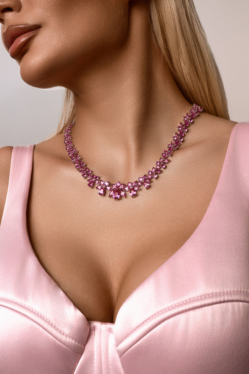 Ruby Rose Necklace