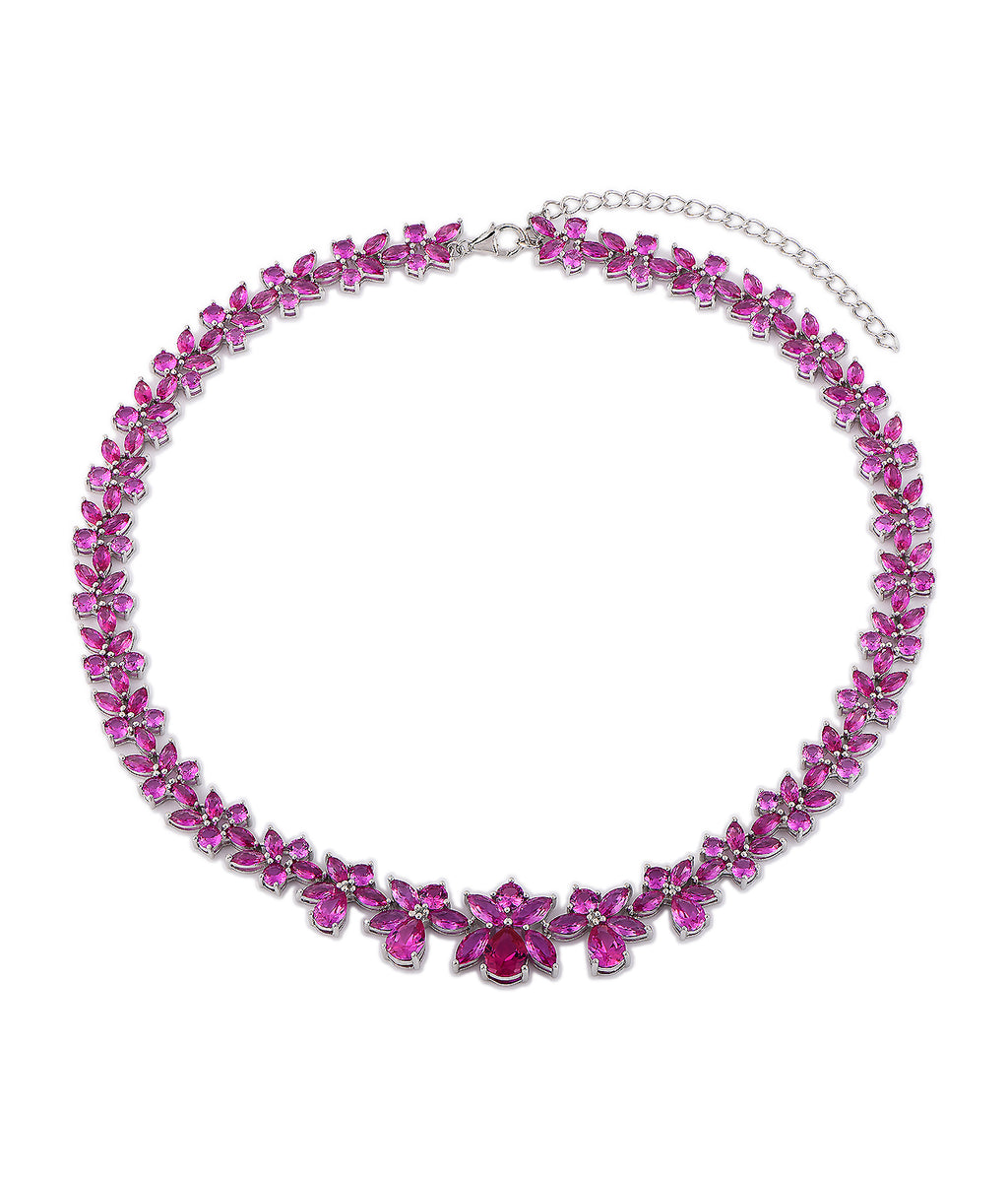 Ruby Rose Necklace